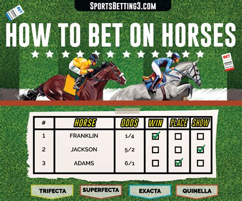 How does horse race betting work?